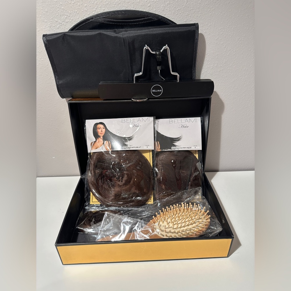 BELLAMI "Boo-Gatti" 22" Chocolate Brown Hair Extensions